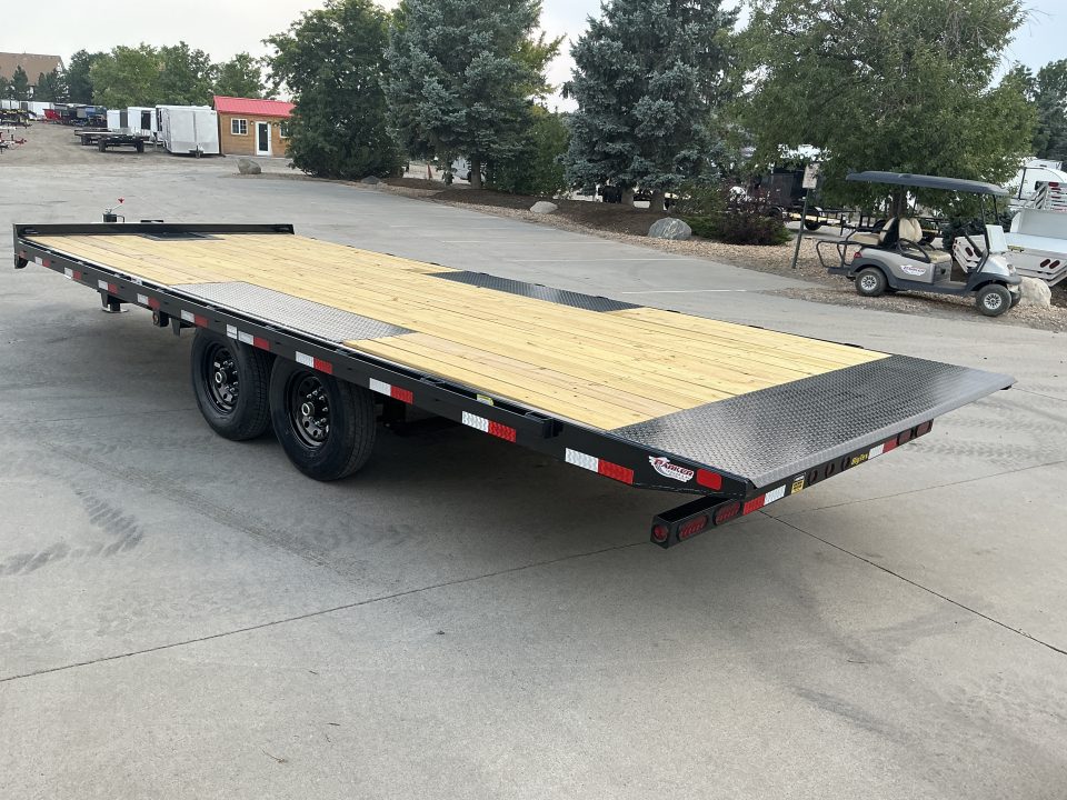 New 2027 Big Tex 14OT-8.6x22BK Flatbed Trailer