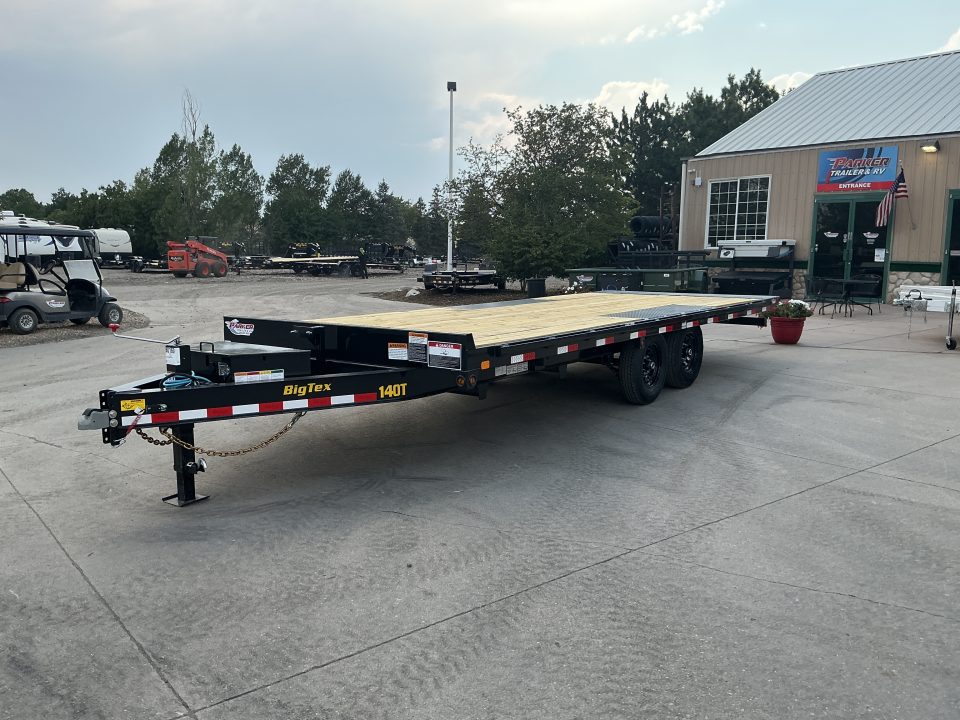 New 2027 Big Tex 14OT-8.6x22BK Flatbed Trailer