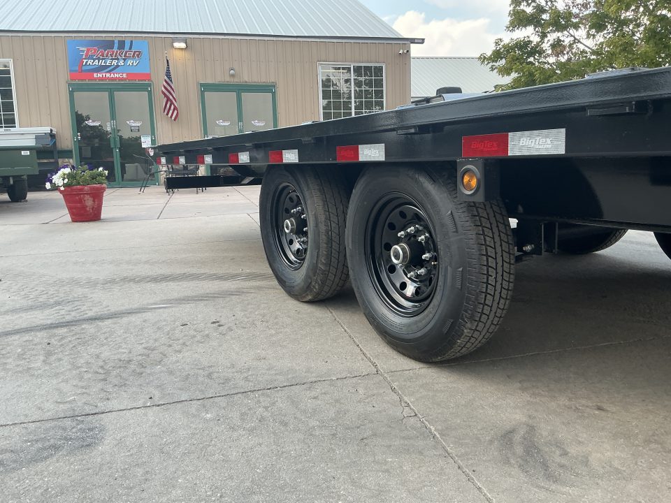 New 2027 Big Tex 14OT-8.6x22BK Flatbed Trailer