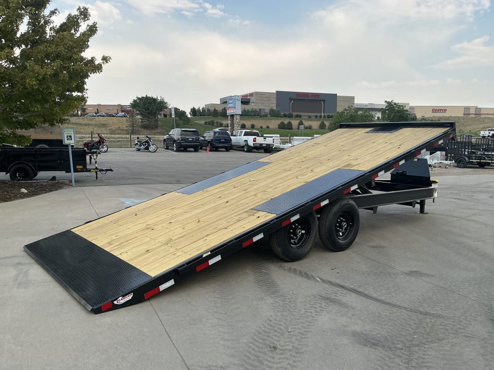 New 2027 Big Tex 14OT-8.6x22BK Flatbed Trailer