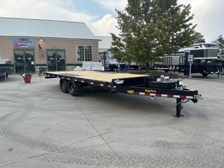 New 2027 Big Tex 14OT-8.6x22BK Flatbed Trailer