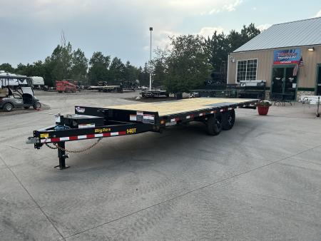 New 2027 Big Tex 14OT-8.6x22BK Flatbed Trailer