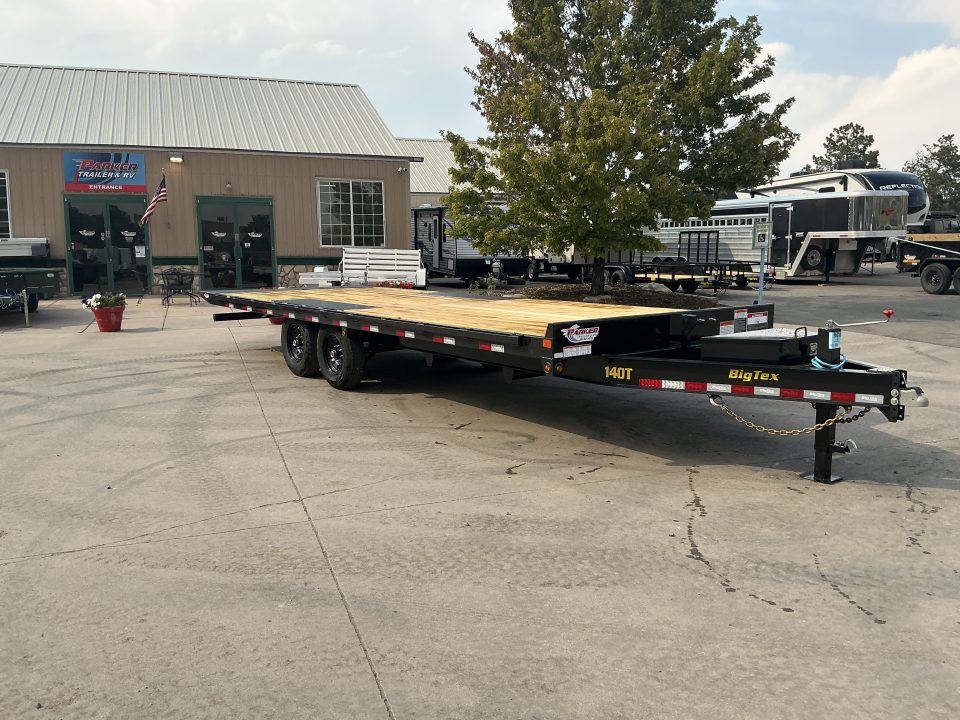 New 2027 Big Tex 14OT-8.5x24BK Flatbed Trailer
