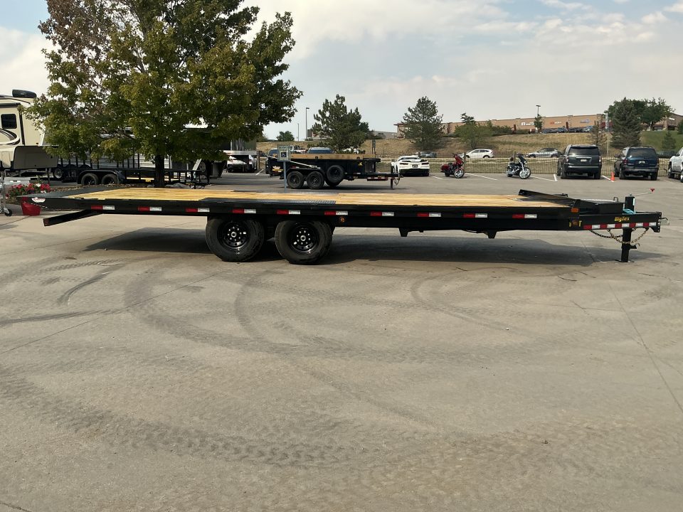 New 2027 Big Tex 14OT-8.5x24BK Flatbed Trailer