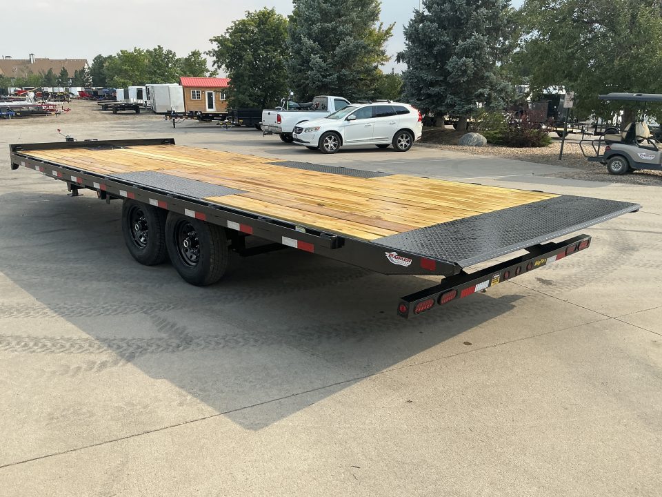 New 2027 Big Tex 14OT-8.5x24BK Flatbed Trailer