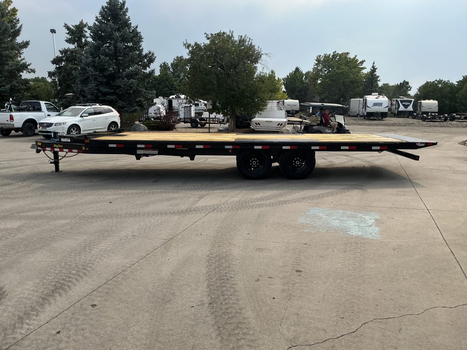 New 2027 Big Tex 14OT-8.5x24BK Flatbed Trailer