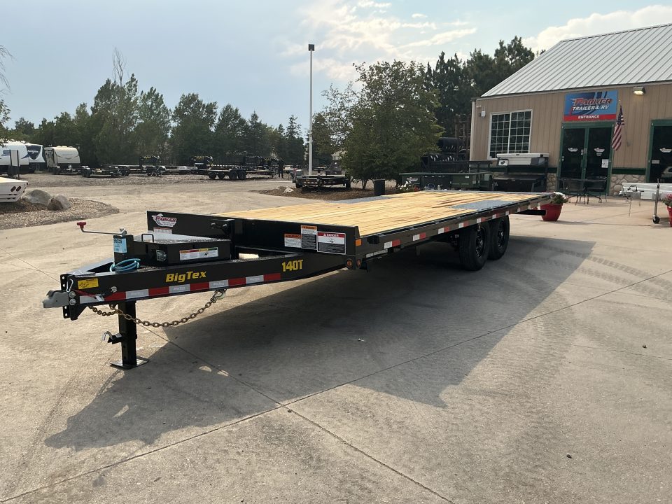 New 2027 Big Tex 14OT-8.5x24BK Flatbed Trailer