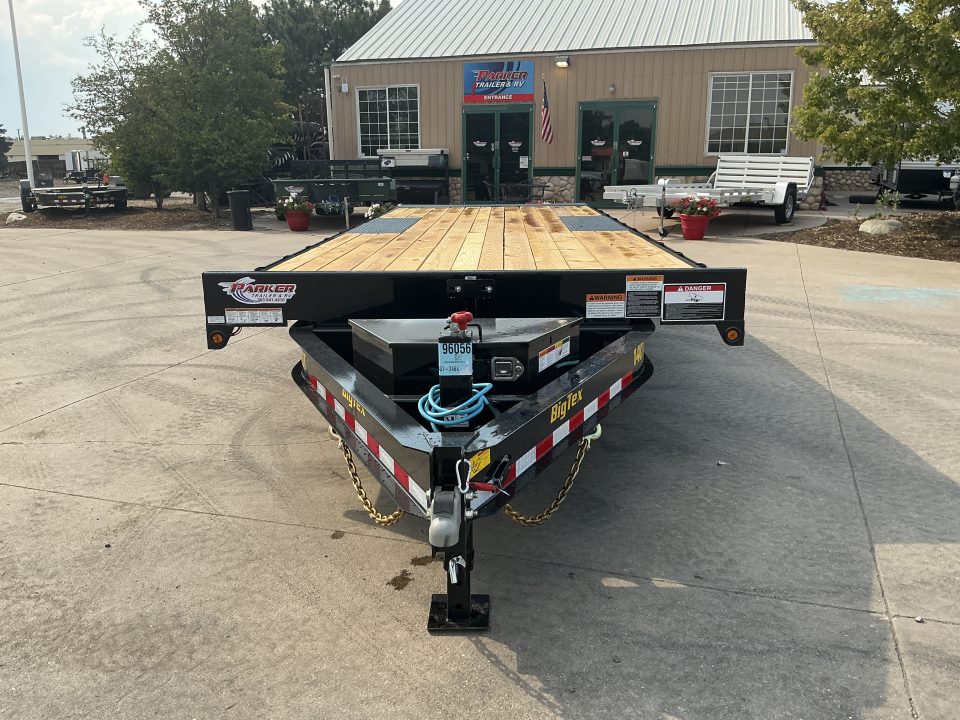 New 2027 Big Tex 14OT-8.5x24BK Flatbed Trailer