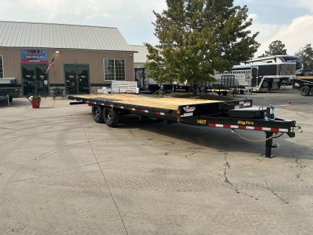 New 2027 Big Tex 14OT-8.5x24BK Flatbed Trailer