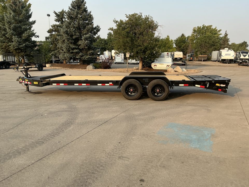 New 2027 Big Tex 16EH-7x22D3A-MRBK Utility Trailer