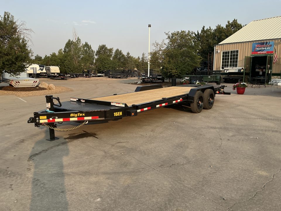 New 2027 Big Tex 16EH-7x22D3A-MRBK Utility Trailer