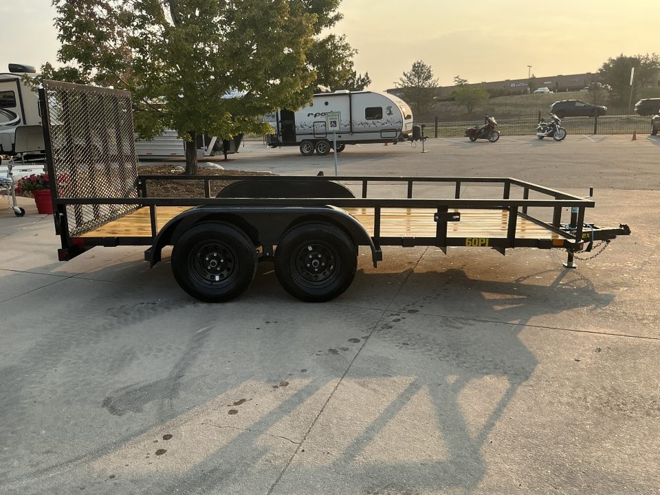 New 2027 Big Tex 60PI-6.5x14BK4RG2B Utility Trailer