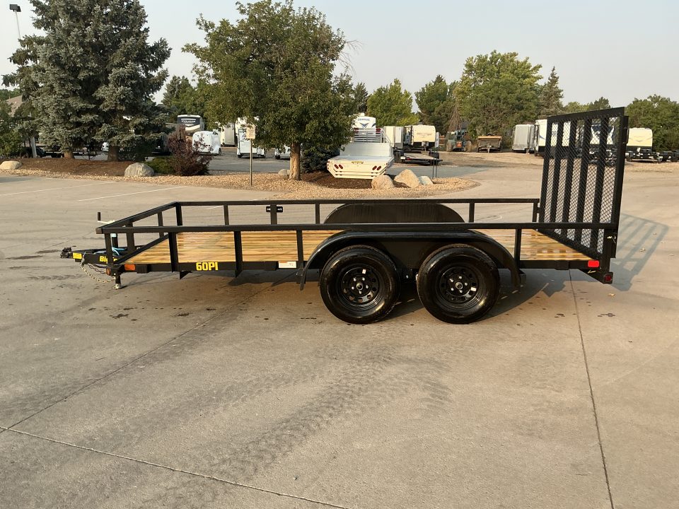 New 2027 Big Tex 60PI-6.5x14BK4RG2B Utility Trailer