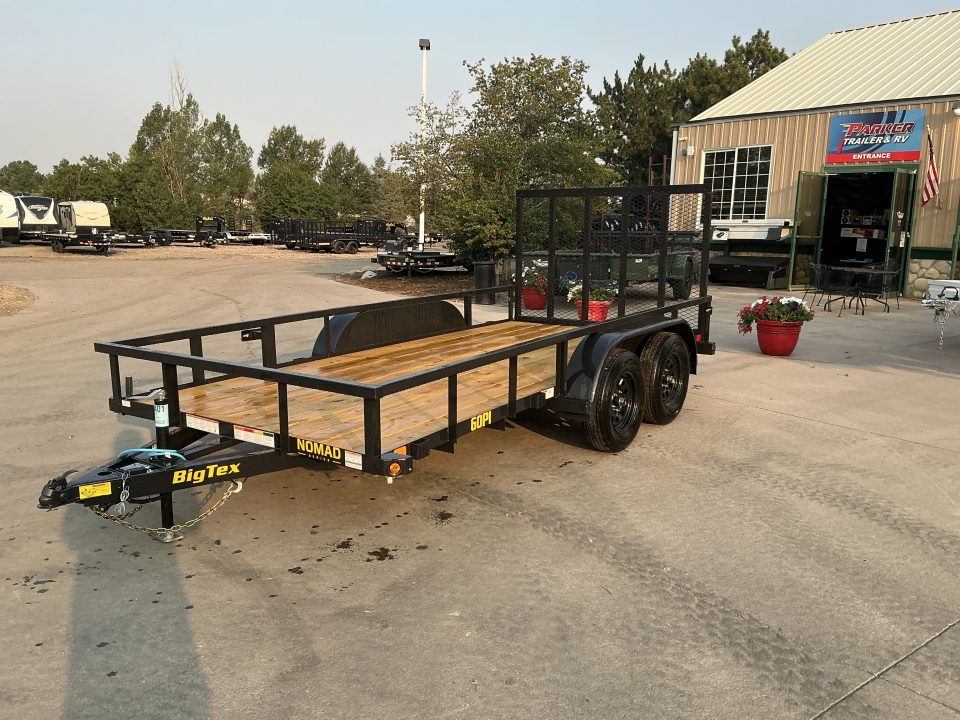 New 2027 Big Tex 60PI-6.5x14BK4RG2B Utility Trailer