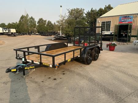 New 2027 Big Tex 60PI-6.5x14BK4RG2B Utility Trailer