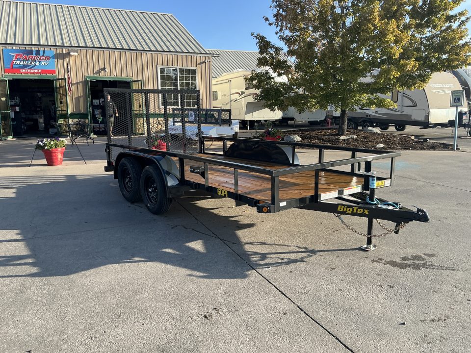 New 2027 Big Tex 60PI-6.5x14BK4RG2B Utility Trailer