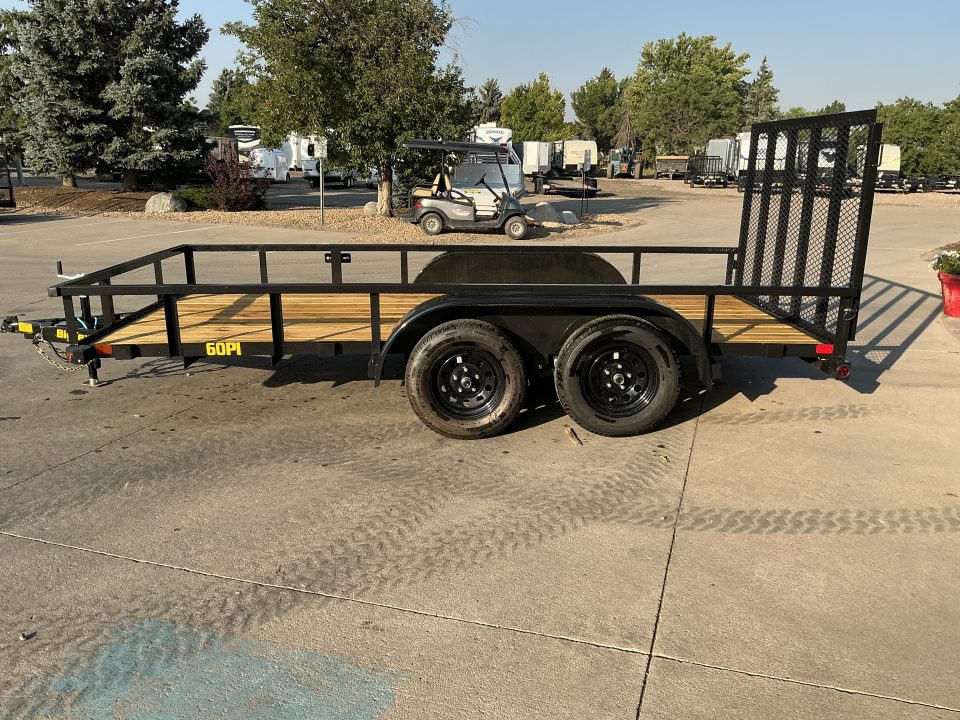 New 2027 Big Tex 60PI-6.5x14BK4RG2B Utility Trailer