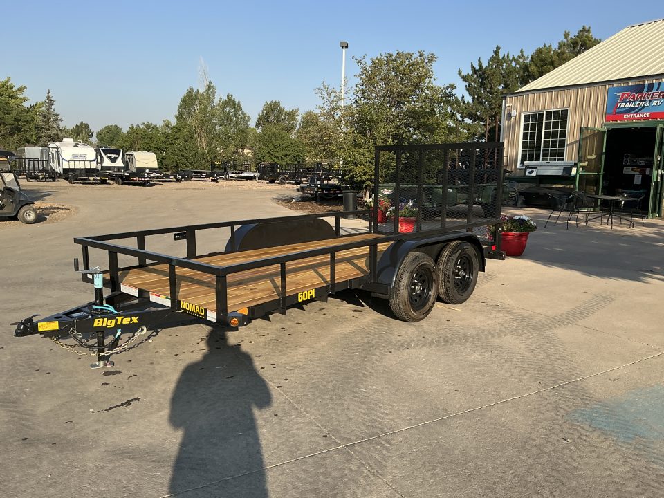New 2027 Big Tex 60PI-6.5x14BK4RG2B Utility Trailer