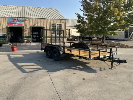 New 2027 Big Tex 60PI-6.5x14BK4RG2B Utility Trailer