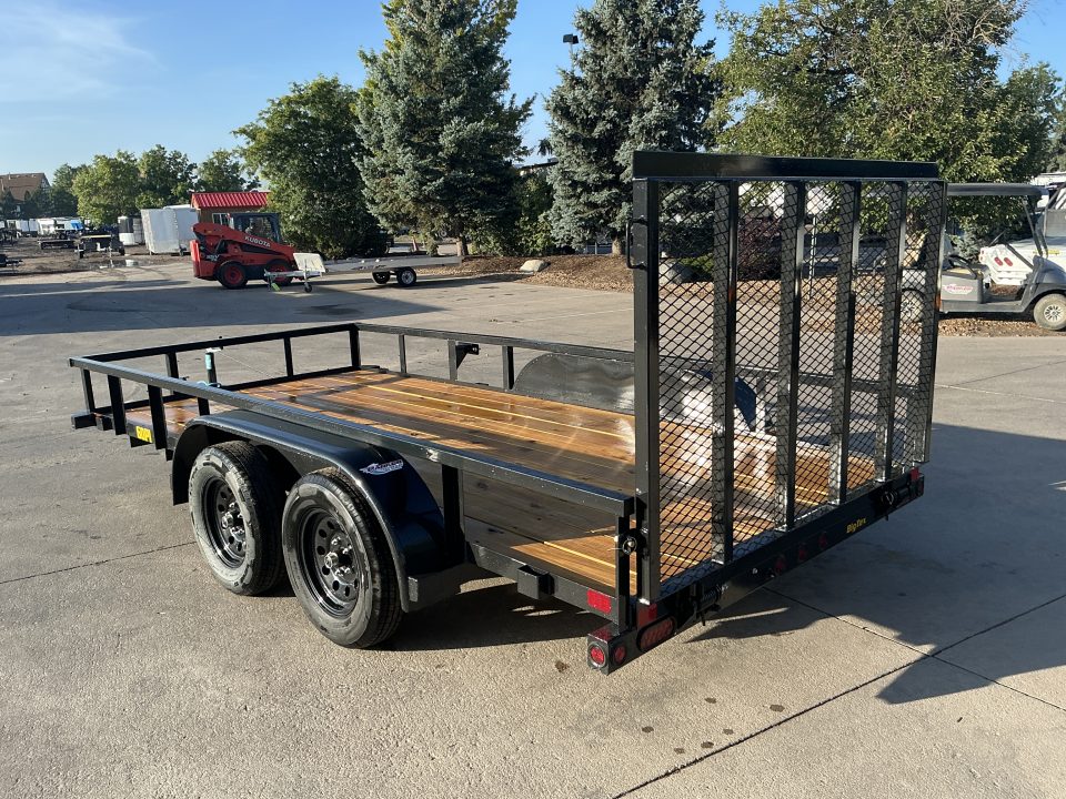 New 2027 Big Tex 60PI-6.5x14BK4RG2B Utility Trailer