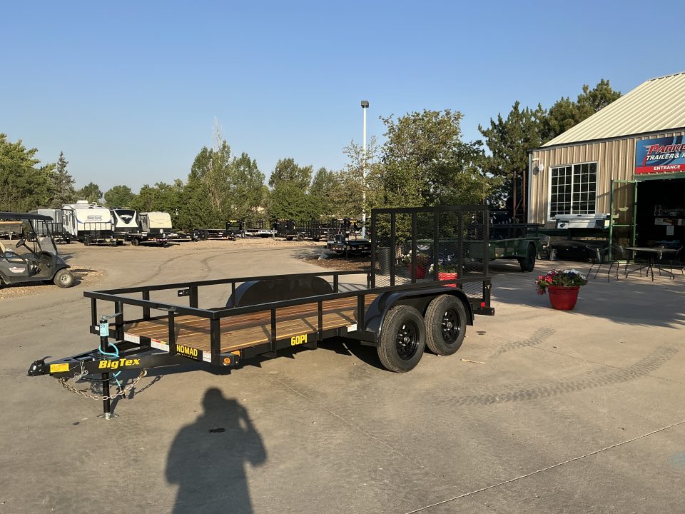 New 2027 Big Tex 60PI-6.5x14BK4RG2B Utility Trailer