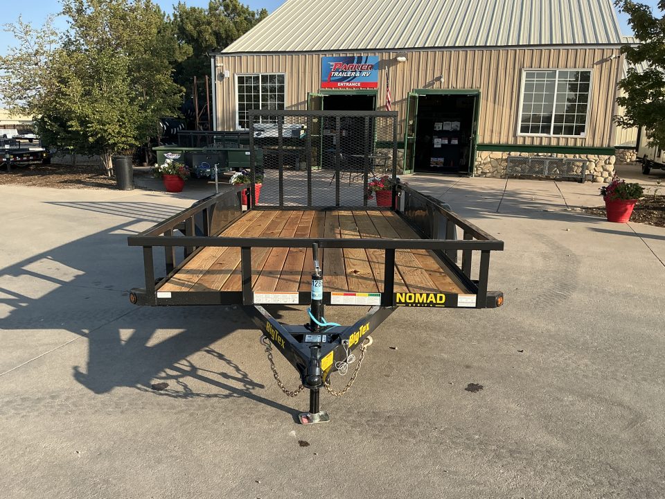 New 2027 Big Tex 60PI-6.5x14BK4RG2B Utility Trailer