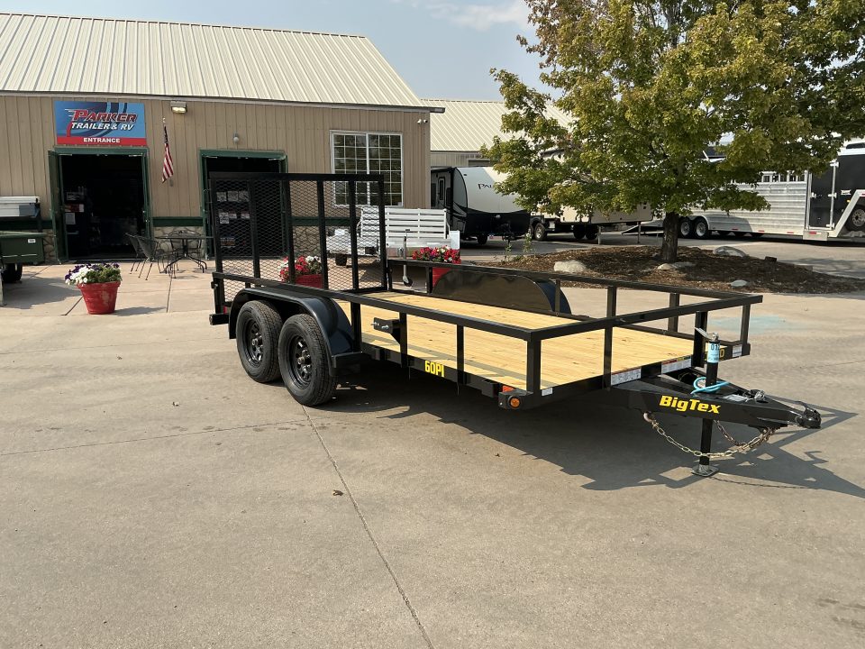 New 2027 Big Tex 60PI-6.5x14BK4RG2B Utility Trailer