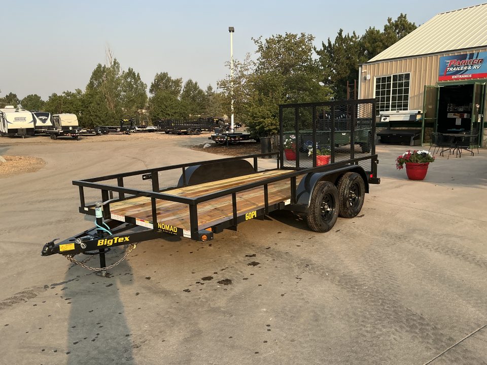 New 2027 Big Tex 60PI-6.5x14BK4RG2B Utility Trailer