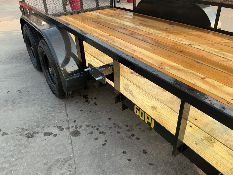 New 2027 Big Tex 60PI-6.5x14BK4RG2B Utility Trailer
