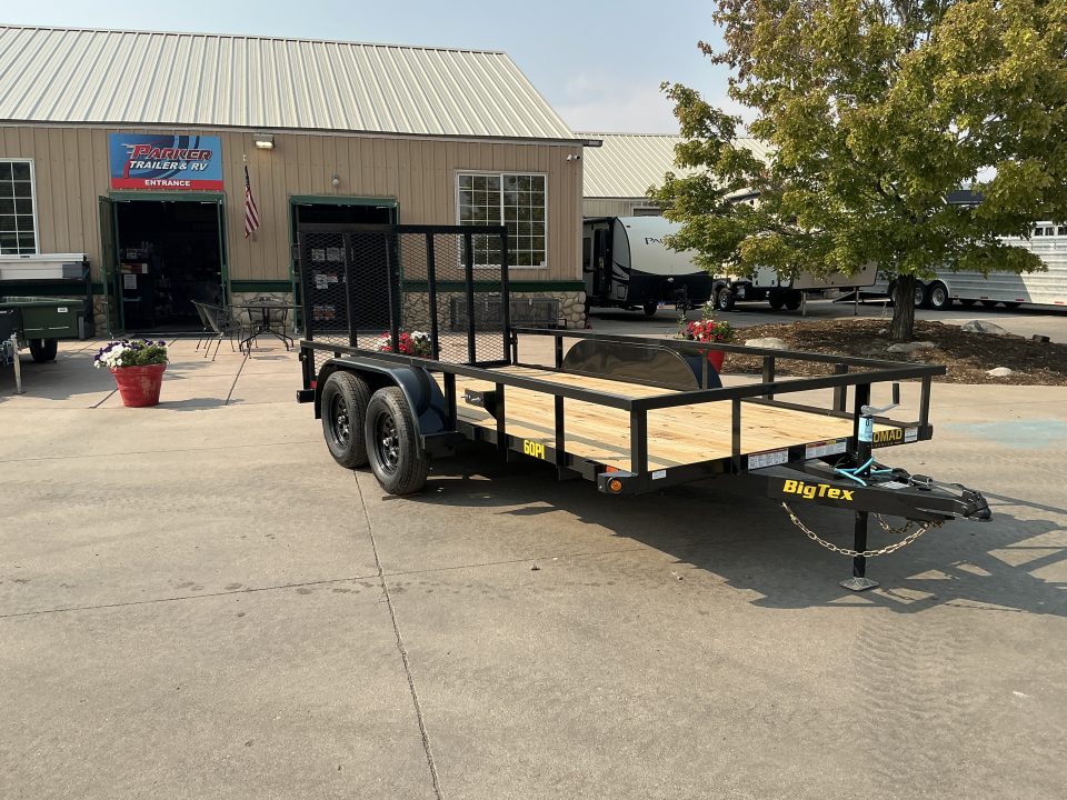 New 2027 Big Tex 60PI-6.5x14BK4RG2B Utility Trailer