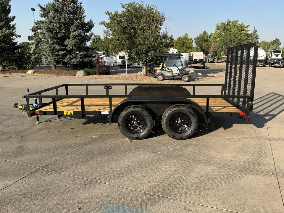 New 2027 Big Tex 60PI-1xBK4RG2B Utility Trailer