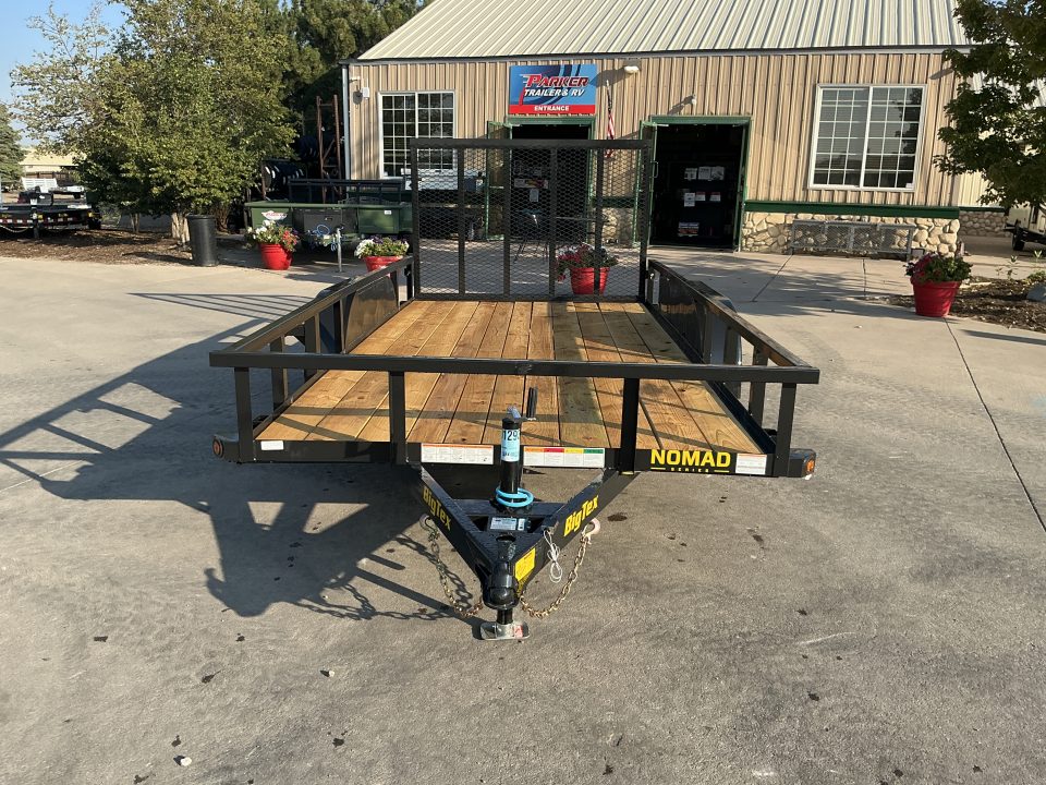 New 2027 Big Tex 60PI-1xBK4RG2B Utility Trailer