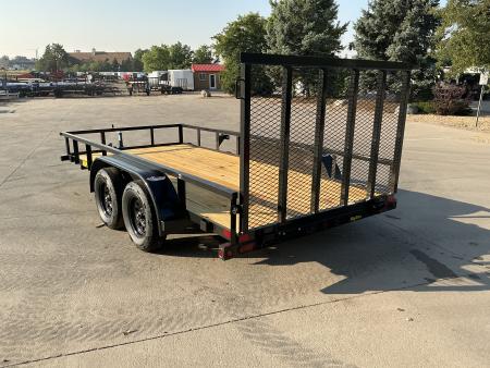 New 2027 Big Tex 60PI-1xBK4RG2B Utility Trailer