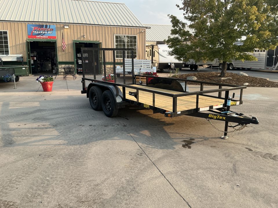 New 2027 Big Tex 60PI-6.5x14BK4RG2B Utility Trailer