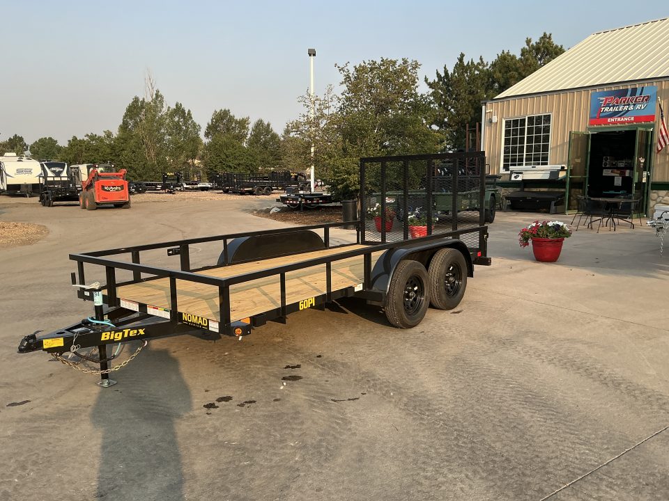 New 2027 Big Tex 60PI-6.5x14BK4RG2B Utility Trailer