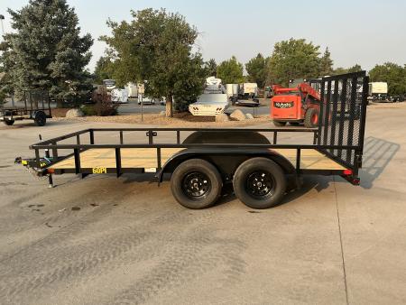 New 2027 Big Tex 60PI-6.5x14BK4RG2B Utility Trailer