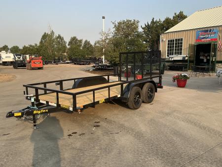 New 2027 Big Tex 60PI-6.5x14BK4RG2B Utility Trailer