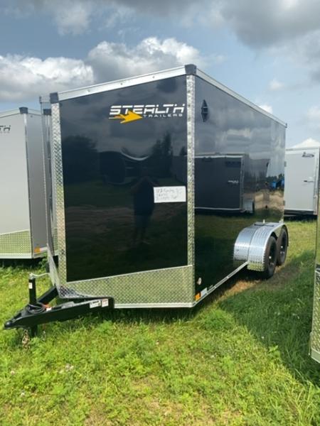 New 2026 Stealth Trailers NEW MUSTANG 7X14 RAMP Cargo / Enclosed Trailer