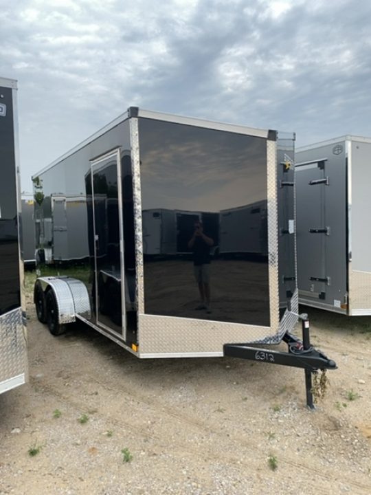 New 2026 Stealth Trailers NEW MUSTANG 7X16 RAMP Cargo / Enclosed Trailer