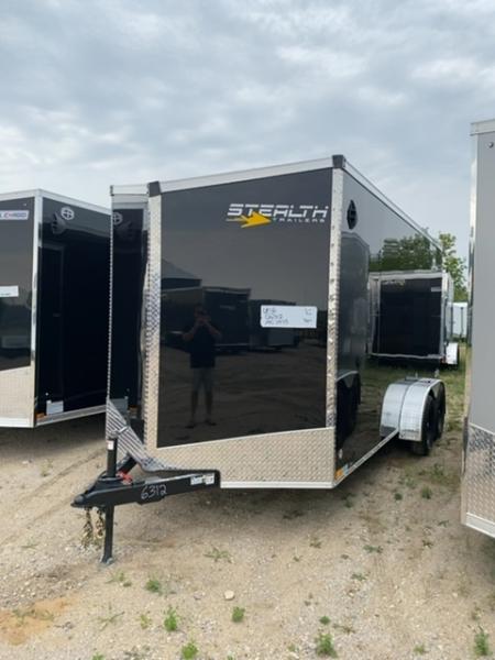 New 2026 Stealth Trailers NEW MUSTANG 7X16 RAMP Cargo / Enclosed Trailer