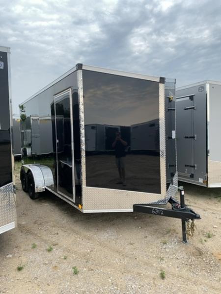 New 2026 Stealth Trailers NEW MUSTANG 7X16 RAMP Cargo / Enclosed Trailer