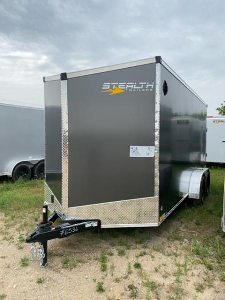 New 2026 Stealth Trailers NEW MUSTANG 7X16 RAMP Cargo / Enclosed Trailer