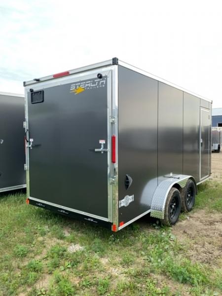 New 2026 Stealth Trailers NEW MUSTANG 7X16 RAMP Cargo / Enclosed Trailer