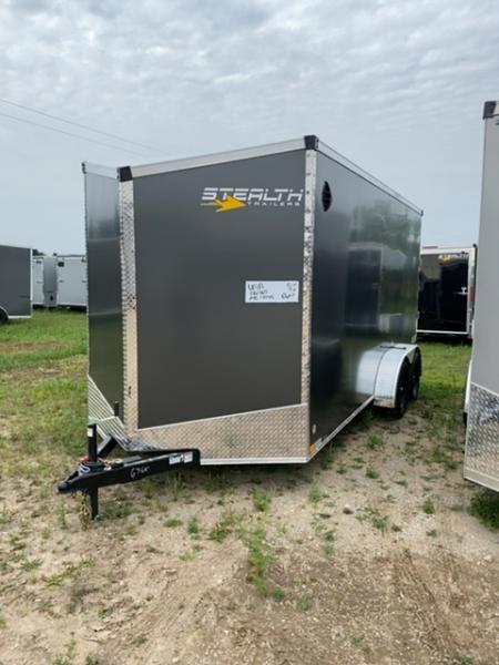 New 2026 Stealth Trailers NEW MUSTANG 7X16 RAMP Cargo / Enclosed Trailer