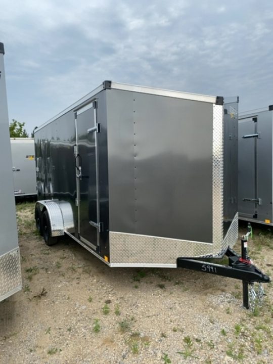 New 2026 Stealth Trailers NEW MUSTANG 7X16 RAMP Cargo / Enclosed Trailer