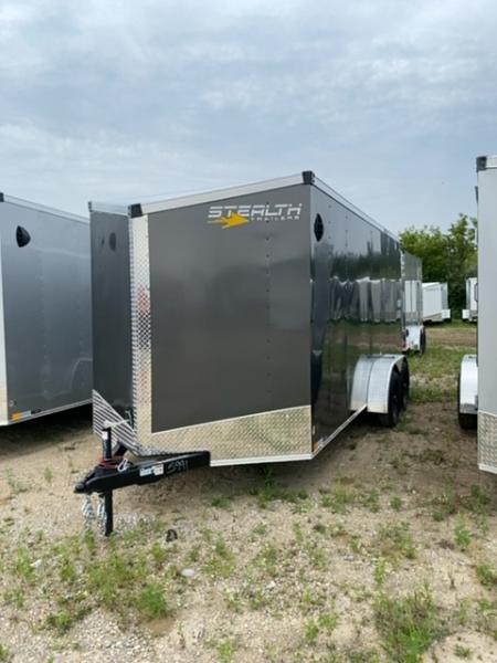 New 2026 Stealth Trailers NEW MUSTANG 7X16 RAMP Cargo / Enclosed Trailer