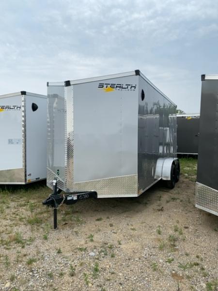 New 2026 Stealth Trailers MUSTANG 7X16 RAMP Cargo / Enclosed Trailer