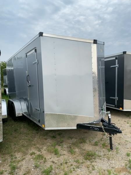 New 2026 Stealth Trailers MUSTANG 7X16 RAMP Cargo / Enclosed Trailer
