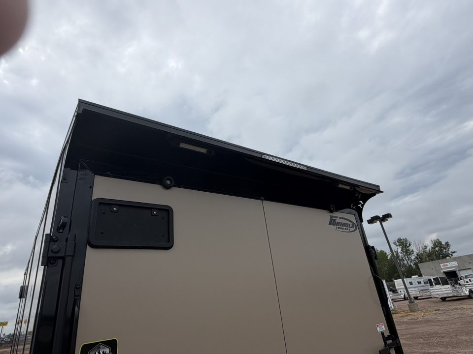 New 2026 Formula Trailers 7.5x14 0.80 Polycore Cargo / Enclosed Trailer
