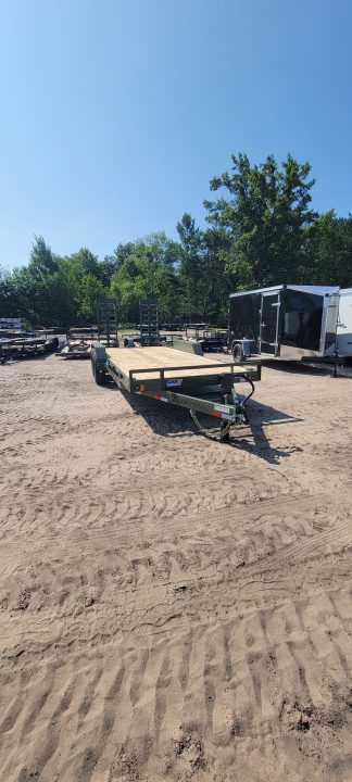 New 2026 Load Trail 83X20 ARMY GREEN 14K Equipment Trailer